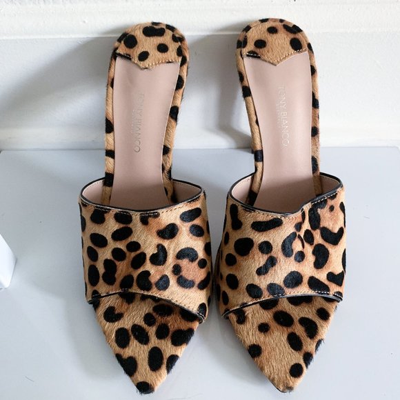 Tony Bianco Shoes - Tony Bianco Marley Mule Leopard Print